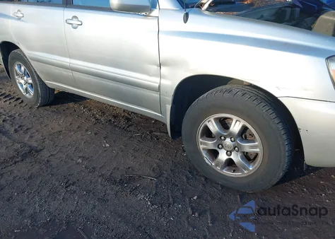 2007 Toyota Highlander из США, поврежденный, VIN JTEGD21A170170766